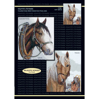 
              Majestic Horses Cross Stitch Charts by Country Threads
            