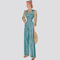 
              Simplicity Sewing Pattern 8447 Women's Vintage Trousers, Overalls and Blouses H5 Sizes 6-14
            