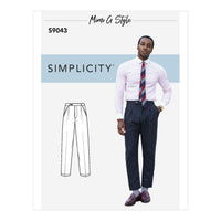
              Simplicity Sewing Pattern S9043 Men's Pants From Mimi Gee Style AA Sizes 34-42
            