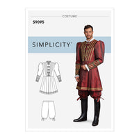 Simplicity Sewing Pattern S9095 Men's Historical Costume AA Sizes 34-42