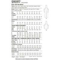 
              Simplicity Sewing Pattern S9097 Misses' Dress & Jumpsuit U5 Sizes 16-24
            