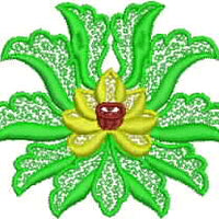 Lotus Flower Machine Embroidery Design 53x61mm (art-lotus-flower-1-sz3)